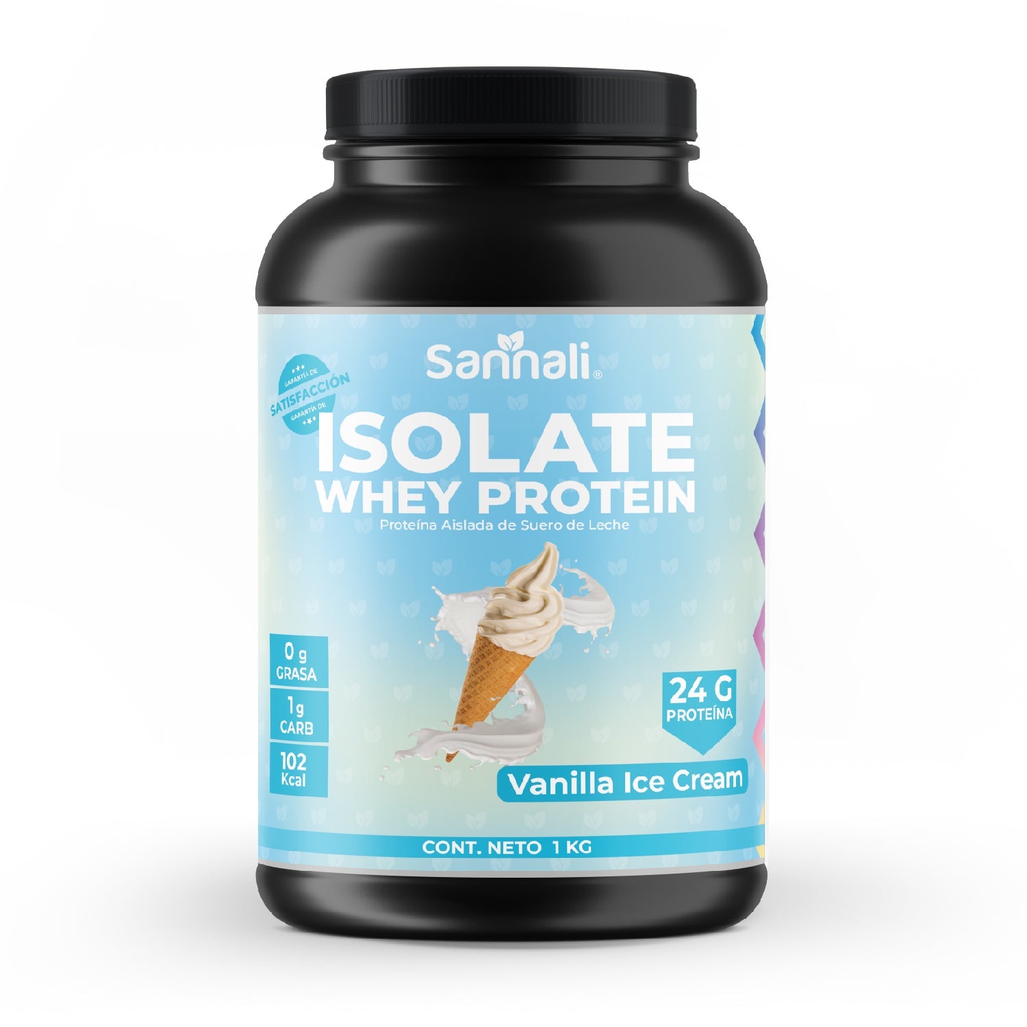 Whey Protein Isolate Vanilla Ice Cream Sannali